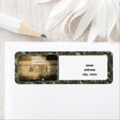 軍隊車 ラベル (インサイチュ)