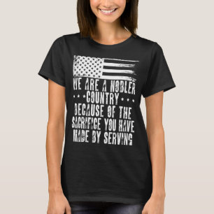 軍隊軍と愛国的退役軍人との戦い Tシャツ
