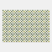 軍隊軍の緑 – カスタム写真画像 ラッピングペーパーシート (正面2)