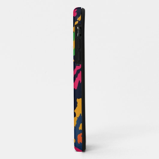 軍隊軍スタイルカモフラージネオンナイト Case-Mate iPhoneケース (裏面/左)