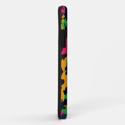 軍隊軍スタイルカモフラージネオンナイト Case-Mate iPhoneケース (裏面/右)