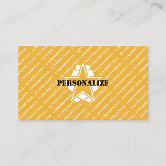 軍隊軍リクルーター社外秘 名刺 (正面)