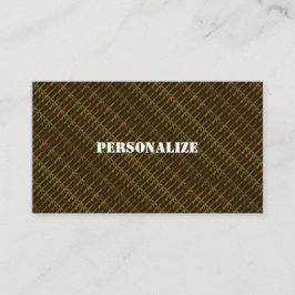 軍隊軍兵士のリクルーター迷彩柄ガンブラウン 名刺