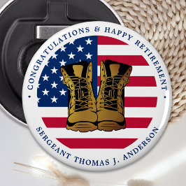 軍隊軍引退パーティーアメリカ国旗 栓抜き