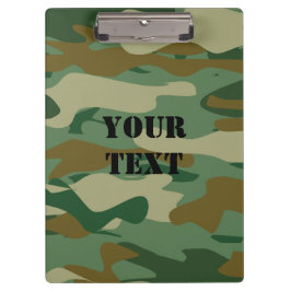 軍隊軍用緑迷彩カラークリップボード クリップボード