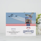 軍隊軍葬儀プログラムテンプレート (スタンド正面)