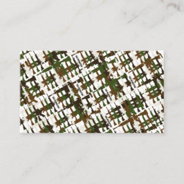 軍隊軍隊採用担当者USA募集 名刺