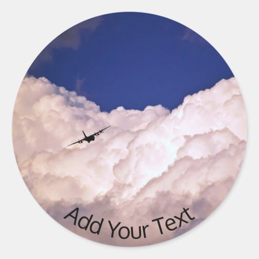 軍隊輸送機（シャーリー・テイラー） ラウンドシール (正面)