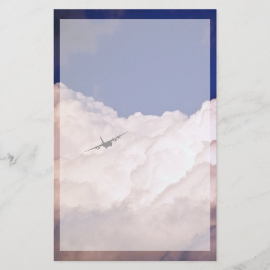 軍隊輸送機（シャーリー・テイラー） 便箋 (正面)