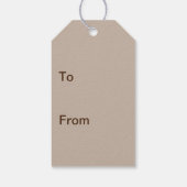 軍隊迷彩ギフトラベル ギフトタグ (裏面)