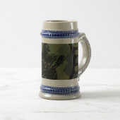 軍隊迷彩デザイン ビールジョッキ (正面右)