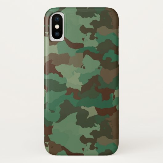 軍隊迷彩付き携帯電話ケース Case-Mate iPhoneケース (裏面)