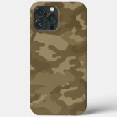 軍隊迷彩柄パターンデザートタン Case-Mate iPhoneケース (裏面)