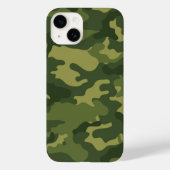 軍隊迷彩柄パターン Case-Mate iPhoneケース (裏面)