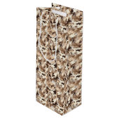 軍隊迷彩柄抱き枕 ワインギフトバッグ (正面アングル)