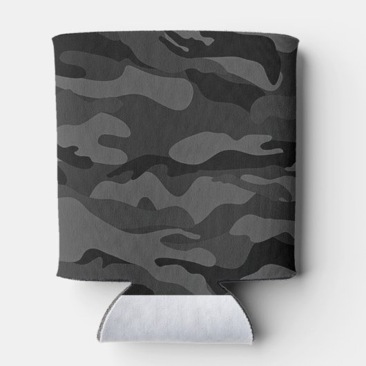 軍隊迷彩柄暗色夕べ 缶クーラー (裏面)