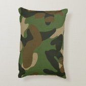 軍隊迷彩柄 アクセントクッション (裏面(縦))