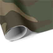 軍隊迷彩模様アーミーソルジャーユニフォームk ラッピングペーパー (ロールコーナー)