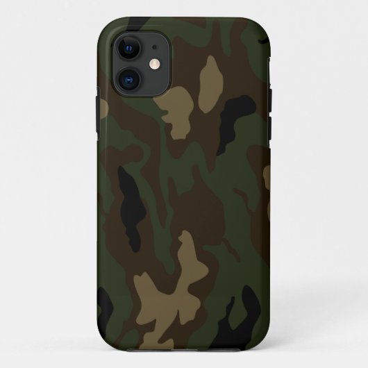 軍隊迷彩模様アーミーソルジャーユニフォームk Case-Mate iPhoneケース (裏面)