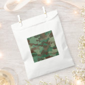 軍隊迷彩模様（軍隊） フェイバーバッグ (クリップ留めされた状態)