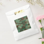 軍隊迷彩模様（軍隊） フェイバーバッグ (封をした状態)