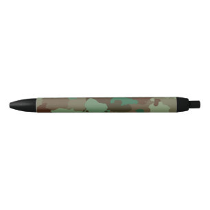 軍隊迷彩模様(軍隊) 黒ボールペン