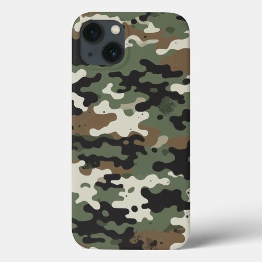 軍隊迷路パターン Case-Mate iPhoneケース (裏面)