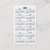 軍隊退役軍人名刺 名刺 (裏面)