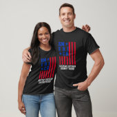 軍隊退役軍人Trump 2020 America USA E Tシャツ (ユニセックス)