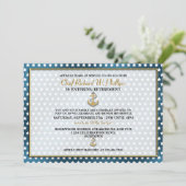 軍隊退職パーティの招待状 招待状 (スタンド正面)