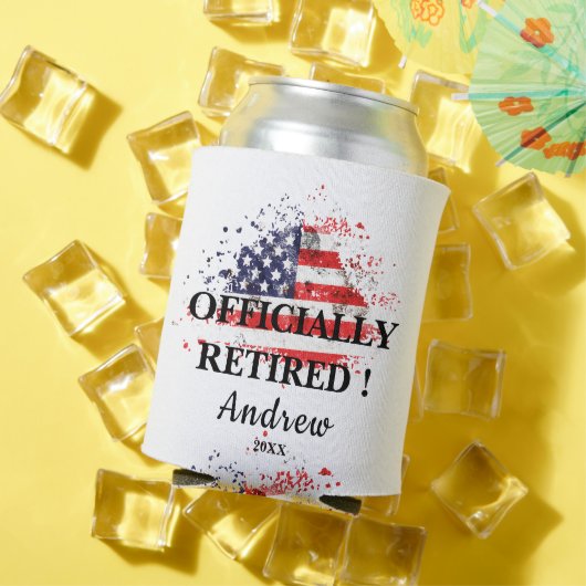 軍隊退職パーティー 缶クーラー (インサイチュ 夏)