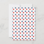 軍隊退職招待状 招待状 (裏面)