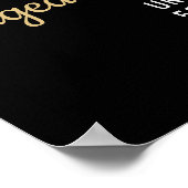 軍隊退職緑線旗愛国軍 ポスター (角)