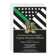 軍隊退職緑線旗愛国軍