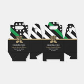 軍隊退職金の薄い緑のライン旗軍 フェイバーボックス (折り畳みなし)