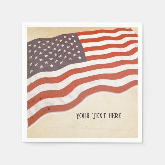 軍隊退職金，陸軍，退職紙ナプキン スタンダードカクテルナプキン (正面)