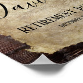 軍隊退職、陸軍、歓迎サイン ポスター (角)