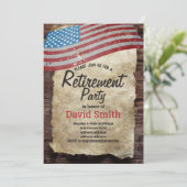 軍隊退職、陸軍、退職パーティー 招待状 (スタンド正面)