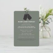 軍隊送信オフドッグタグフォト招待状 招待状 (スタンド正面)