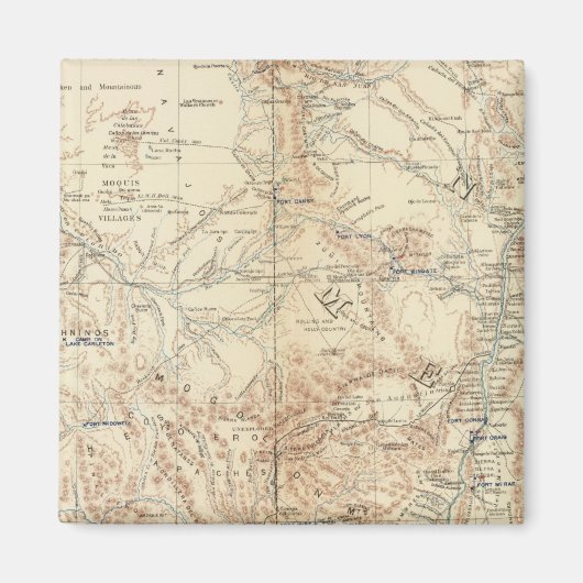 軍隊部ニューメキシコ マグネット (正面)