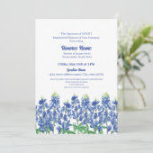 軍隊配偶者歓迎テキサス州ブルーボンネットデジタル 招待状 (スタンド正面)