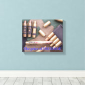 軍隊陸海軍空軍退役軍人ヴェッツ キャンバスプリント (インサイチュ (ウッドフロア))