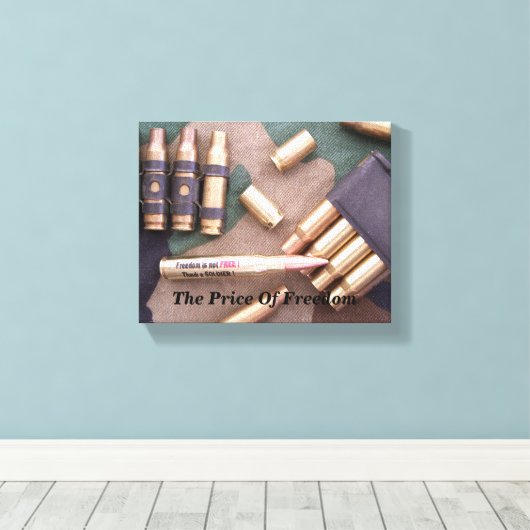 軍隊陸海軍空軍退役軍人ヴェッツ キャンバスプリント (インサイチュ (ウッドフロア))