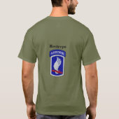 軍隊173rd ABNのBDEの空挺旅団の空の兵士 Tシャツ (裏面)
