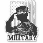 軍隊 シール (正面)