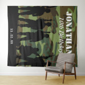 軍隊 ソルジャー フォト バックドロップ タペストリー (インサイチュ(横))