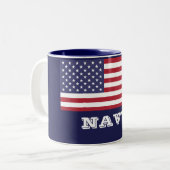 軍隊 ツートーンマグカップ (正面左)