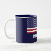 軍隊 ツートーンマグカップ (左)