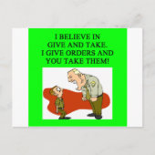 軍隊 ポストカード (正面)