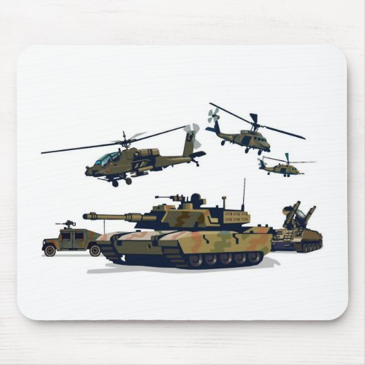 軍隊 マウスパッド (正面)